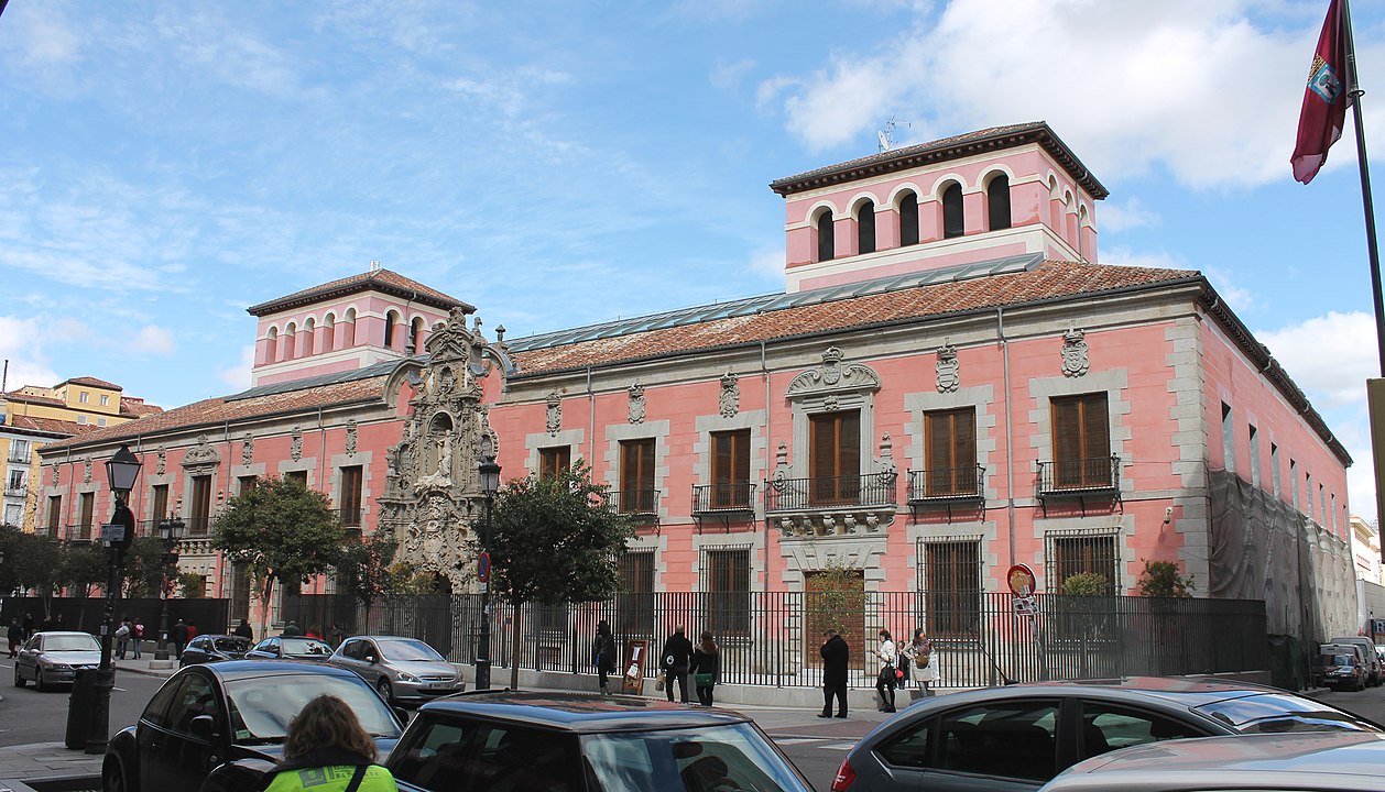 Madrid 1830, das historische Modell von Gil de Palacio im Museum für Geschichte von Madrid