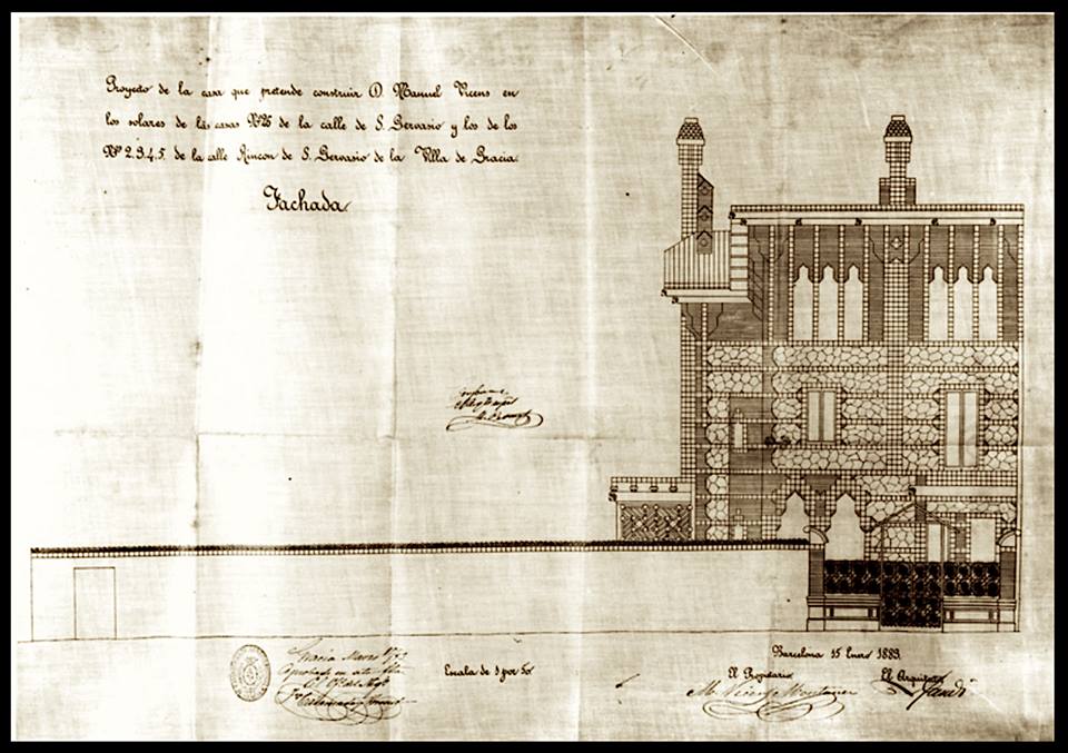 Casa Vicens, Gaudís erstes Wohnbauwerk und Meilenstein des katalanischen Modernismus